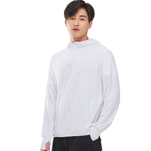 SEVENTYONE - Jaket Mesh Hoodie UV Protection, Jaket Olahraga Running GYM Sepeda JPS Men