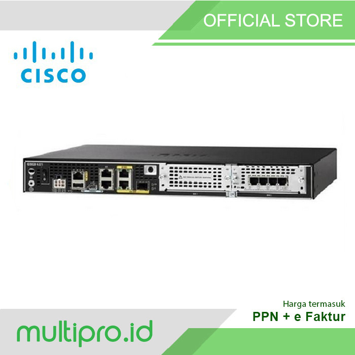 Cisco ISR4221/K9 2GE,2NIM,8G FLASH,4G DRAM,IPB