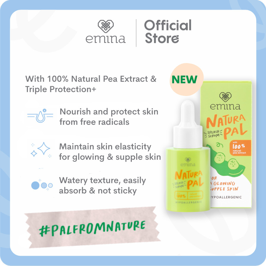 Emina Natura Pal Splash Serum 40ml | Serum Wajah