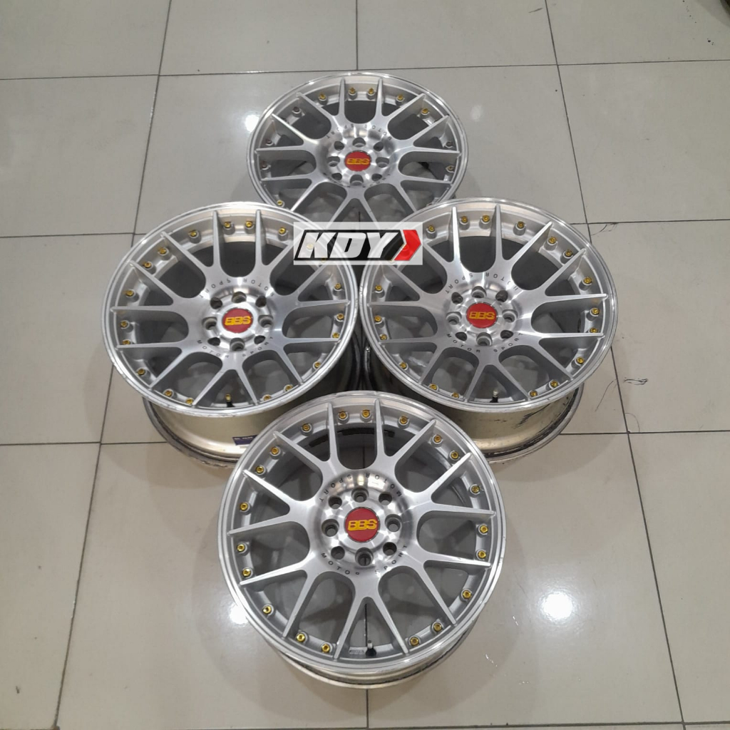 Pelek Mobil Racing Copotan Murah BBS Ring 16 Lebar Belang, Jazz, Brio, Vios, Limo, Livina, Ignis