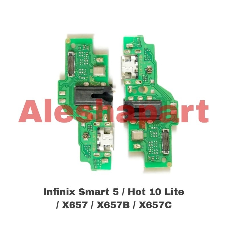 PCB Board Charger Infinix Smart 5 / Hot 10 Lite X657 X657B X657C / Papan Flexible Cas Infinix Smart 5 /Hot 10 Lite X657 X657B X657C