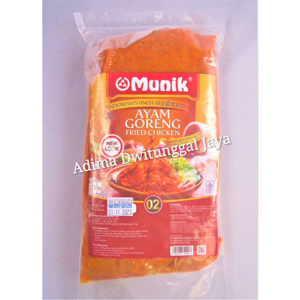 Munik Bumbu Ayam Goreng 1Kg