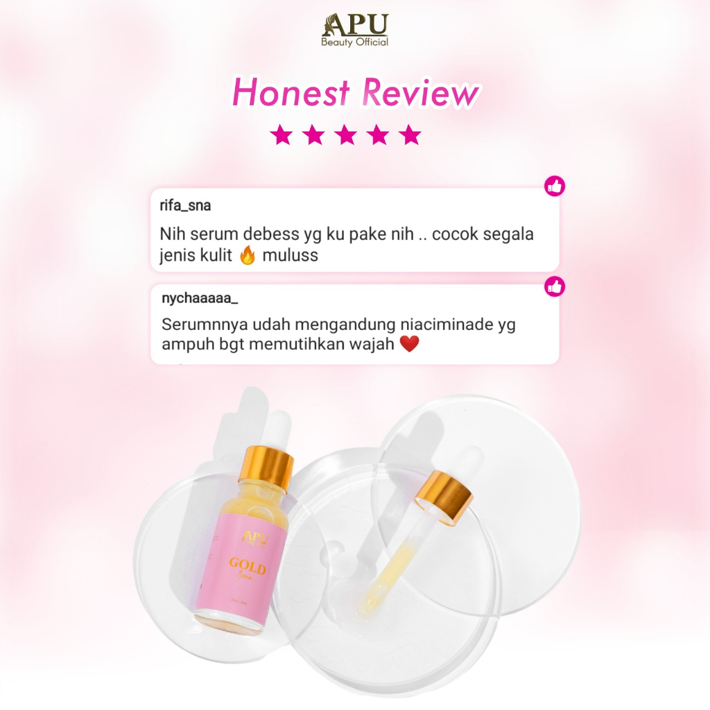 APU GOLD SERUM | SERUM ALL IN ONE by APU BEAUTY CARE