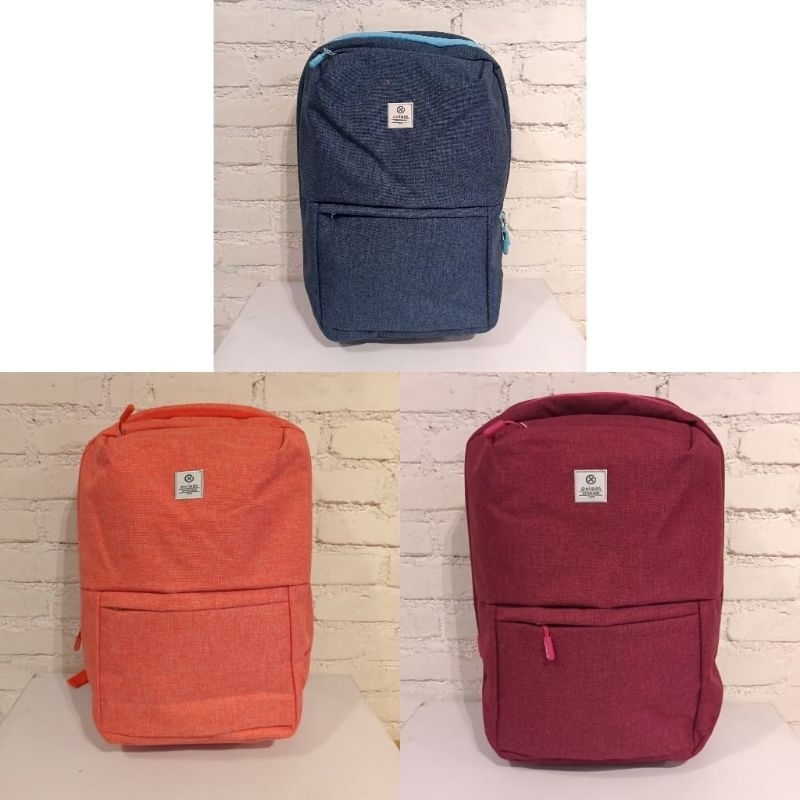 Tas ransel kanvas sekolah laki perempuan ABG Oxygen