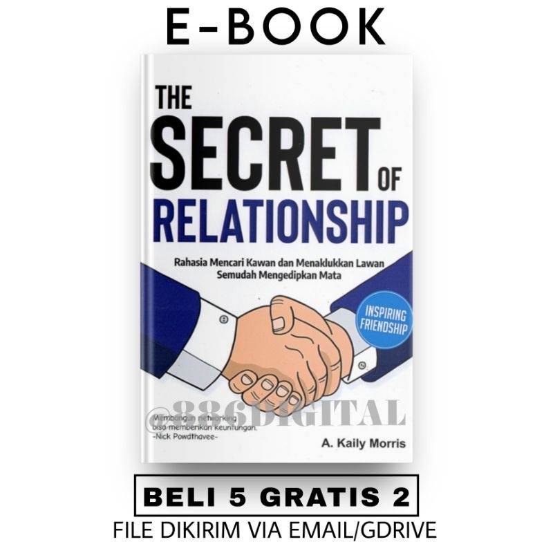 

[ID172] The Secret of Relationahip: Rahasia Mencari Kawan dan Menaklukan Kawan Semudah Mengedipkan Mata