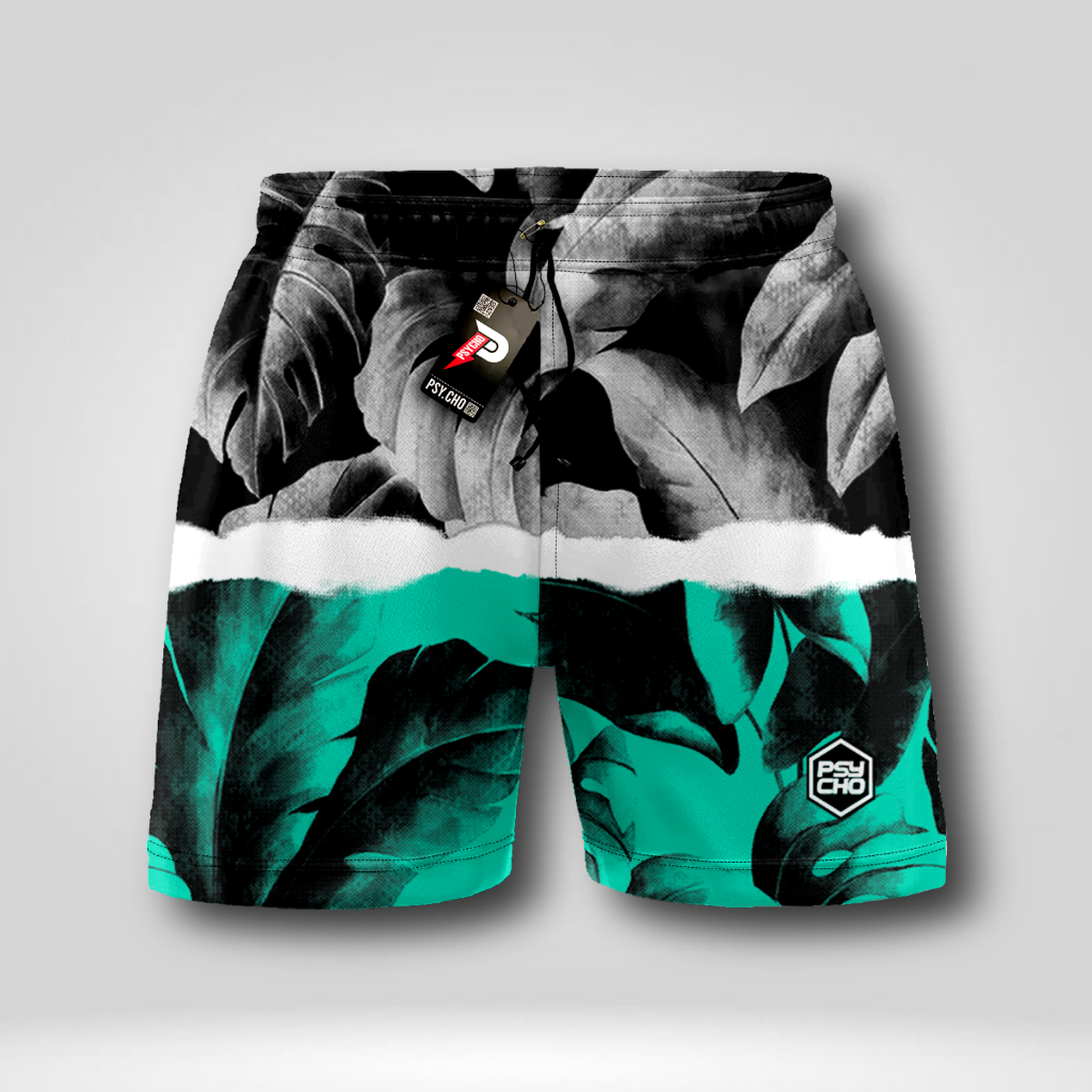 Celana pendek boxer pria wanita| Pakaian dalam boxser kolor | Bokser pantai bahan katun| Celana tidur santai - Psycho P90