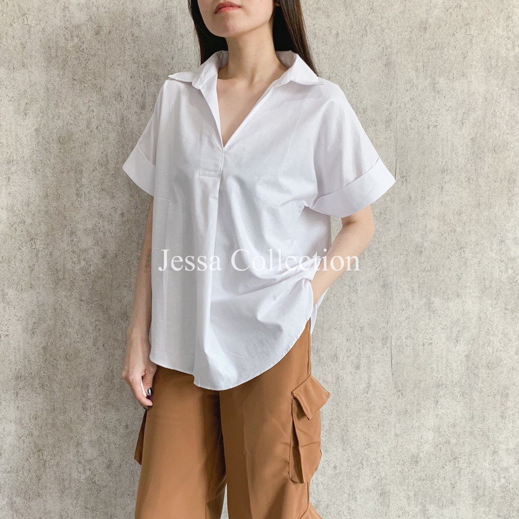 Premium Ora Loose Blouse HH 153 COTTON