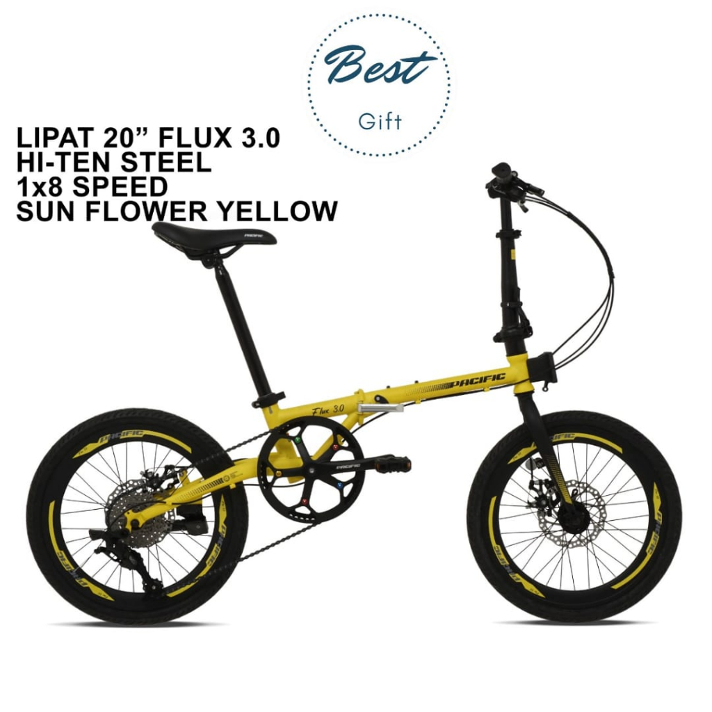 PACIFIC BIKE SEPEDA LIPAT DEWASA 20'' FLUX 3.0