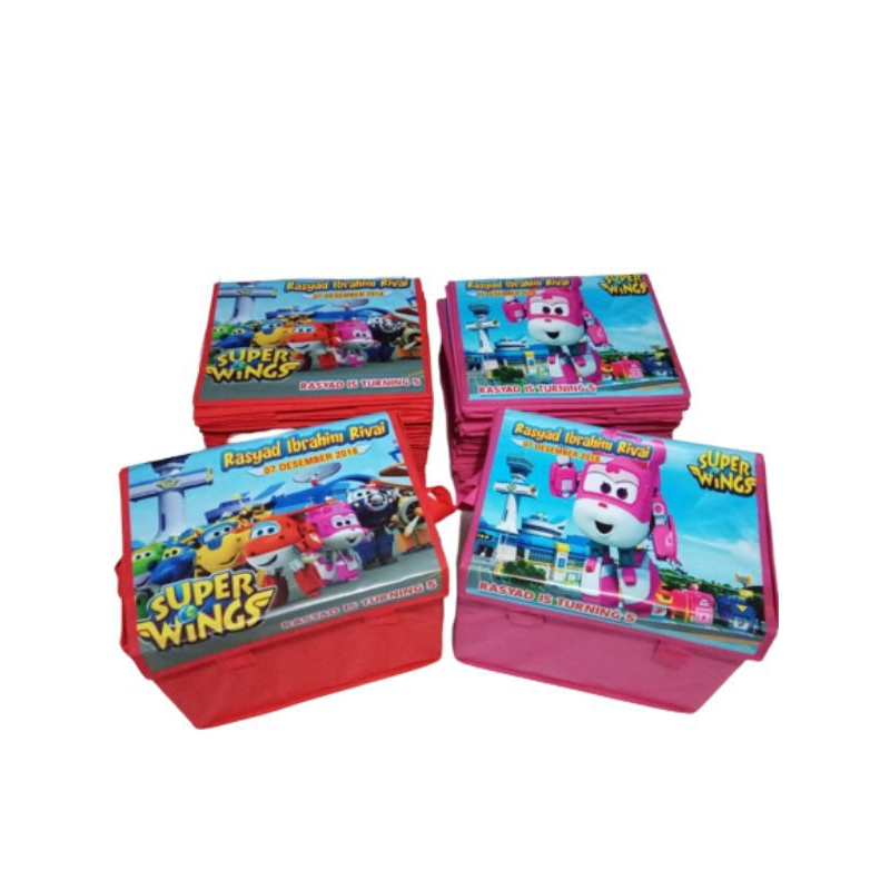 Souvenir Ultah Toys Box/Tempat Mainan/Kotak Mainan