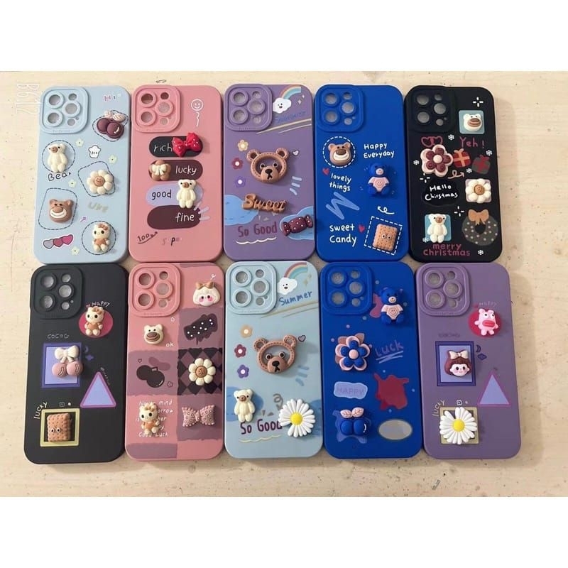 REDMI 10C/REDMI 9C/POCO C40/REDMI 10A/REDMI NOTE 11 PRO 4G/5G/REDMI NOTE 10 PRO 4G CASE MOTIF BONEKA