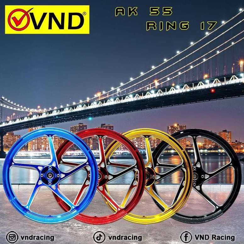 Velg VND AK55 Enkei Jupiter Mx DD Mx king