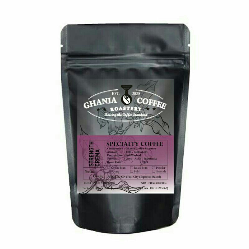 

Kopi Roasted Bean Strength Crema 90 1kg