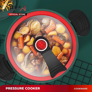 HELLO_Panci Presto Pressure Cooker Pot Totipotent 3.5 Liter pelunak Daging Anti Lengket