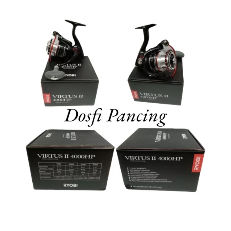 ReelPancing Ryobi Virtus II HP 6000SW, 6500SW, 8000SW