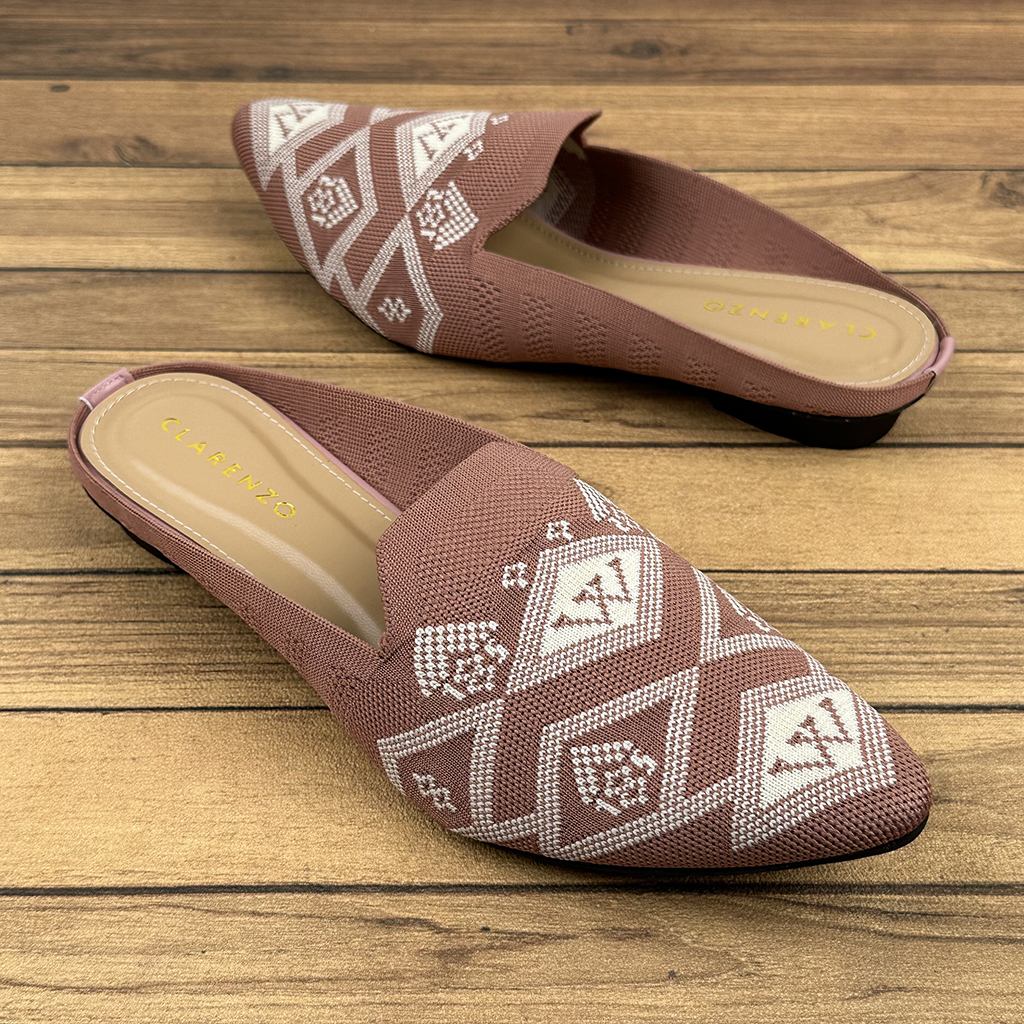 Sandal Mules Rajut RS01 2CM~ CLARENZO