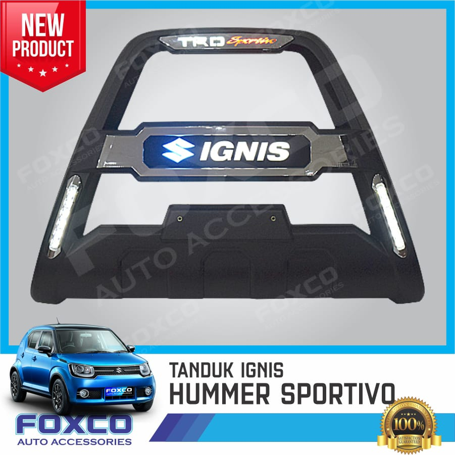 Tanduk Bumper Depan Mobil Ignis Model TRD SPORTIVO