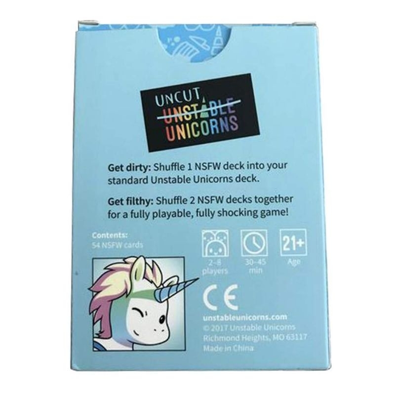 Unstable Unicorn Uncut - Board game