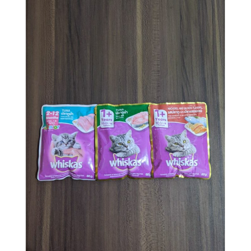 snack kucing Whiskas