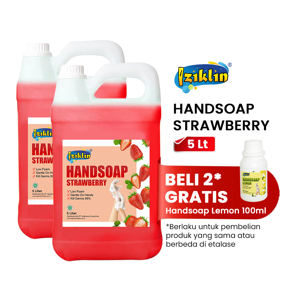 Iziklin Handsoap Strawberry - 5 Liter