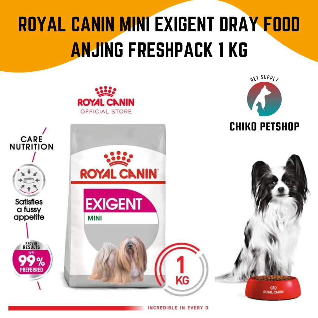 Royal Canin MINI EXIGENT Dry Food Anjing Freshpack 1 kg