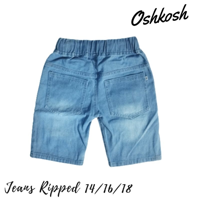 Jeans Anak Pendek Ripped 141618 (4-10 Thn)