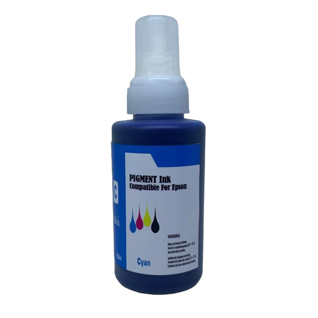 Tinta Pigment INKU For EPSON @100ml (Harga 1 Set/4 Botol)