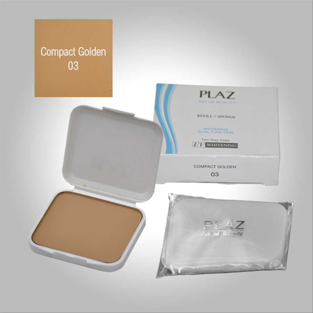 Plaz Refill Whitening Dual Function Two Way Cake