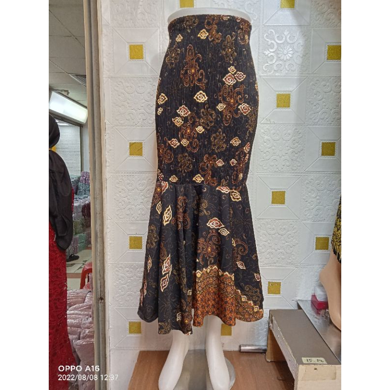 ROK DUYUNG BATIK DEWASA//ROK BATIK DUYUNG PLISKET DEWASA MODERN