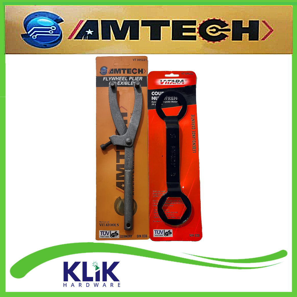 PROMO Paket Kunci Treker CVT Matic + Kunci Tahanan Mur Kopling 39 x 41