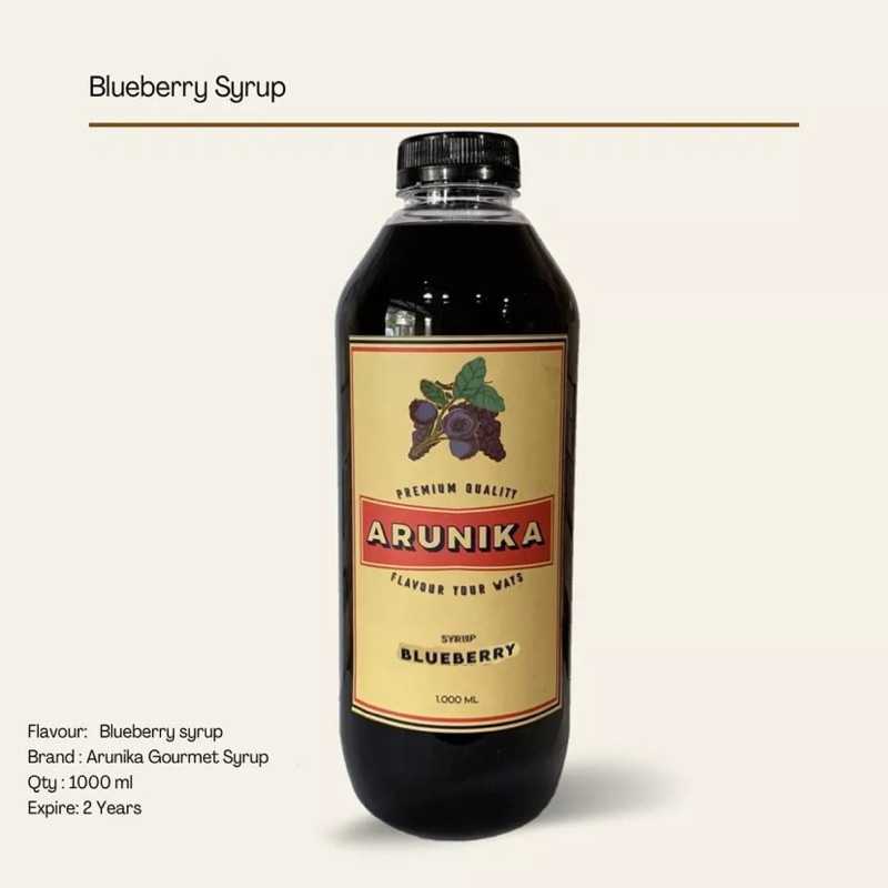 

Blueberry Syrup ARUNIKA