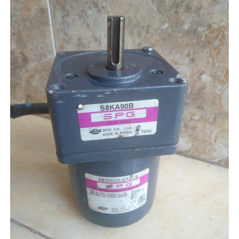 Ac Motor Gearbox S.P.G 220V Ratio 1:90 15Rpm