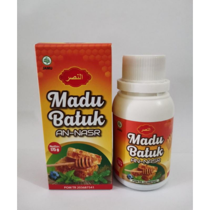 

Madu Batuk AN NASR Plus Saga Atasi Flu Demam Sariawan Radang Tenggorokan