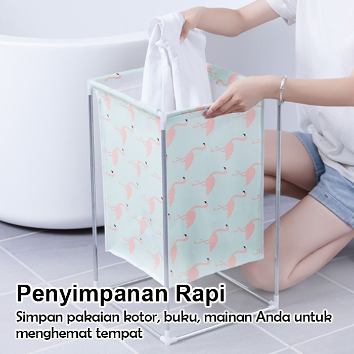 G4 LuxuryParty Keranjang Laundry JUMBO STRAIGHT laundry bag tempat baju kotor Model Rak Basket