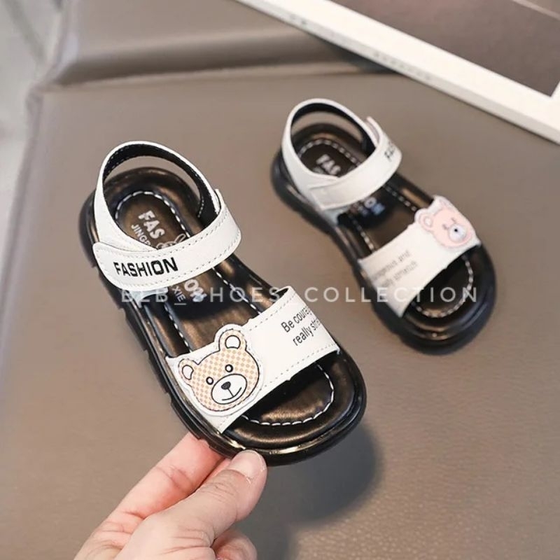 Sepatu Sandal Anak Laki laki Bear Sandal Gunung Anak Cowok Import Terbaru Sandal Selop Anak Laki laki Import Tali Belakang Velcro Nyaman Kekinian Sandal Anak Balita