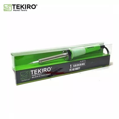 [Original 100%] Solder Listrik Lurus / Solder Iron 40 Watt Tekiro EL-SD1771