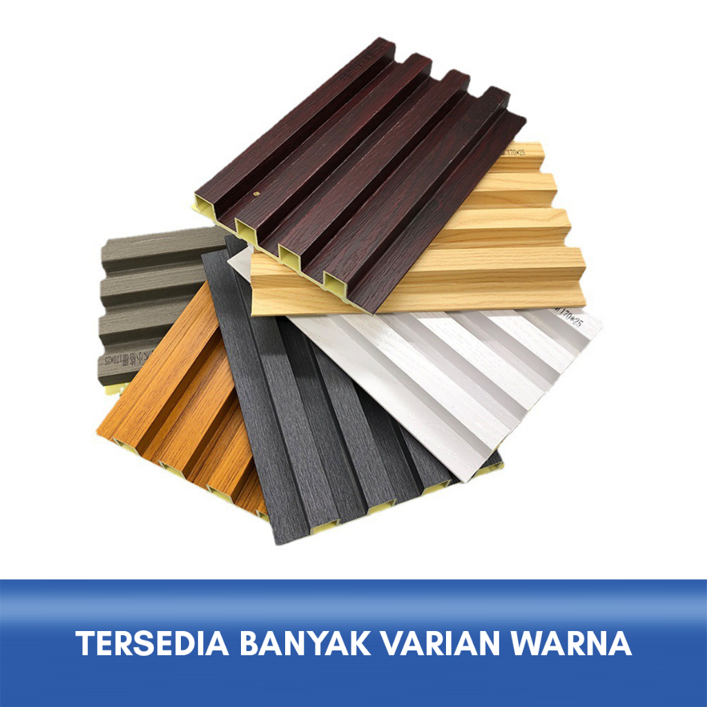 WPC WOOD PANEL WALLPANEL WPC PVC KAYU DINDING 16 x 290 CM KETEBALAN 18MM