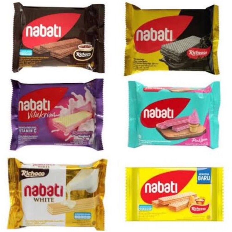 

Nabati Wafer Biskuit 2000 @50gr