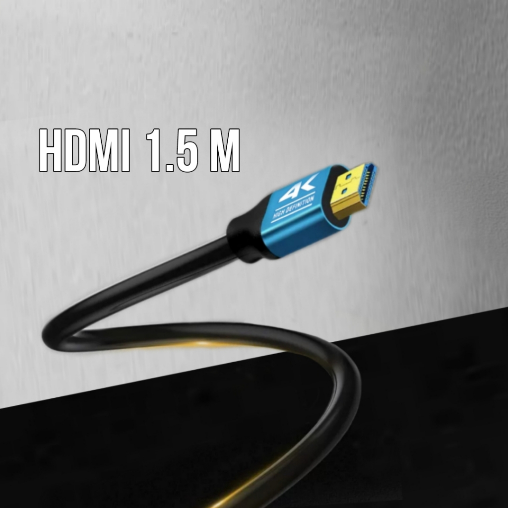 kabel HDMI TO HDMI 1,5M 4k 1080 GOLD PLATE HIGH QUALITY