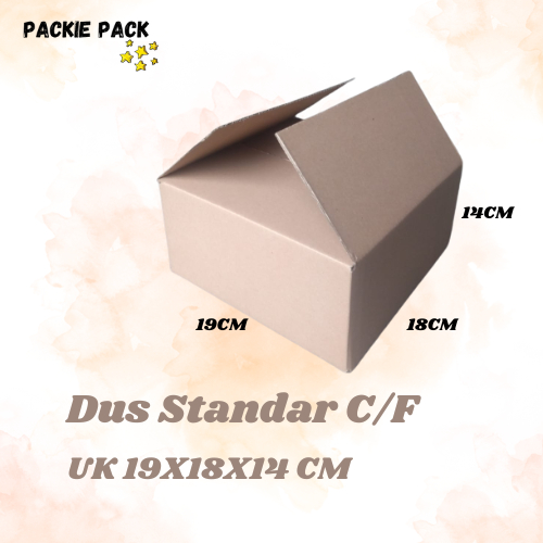 

Kardus Packaging/Box Polos C flute uk. 19x18x14 cm (Pembelian min 5pcs)