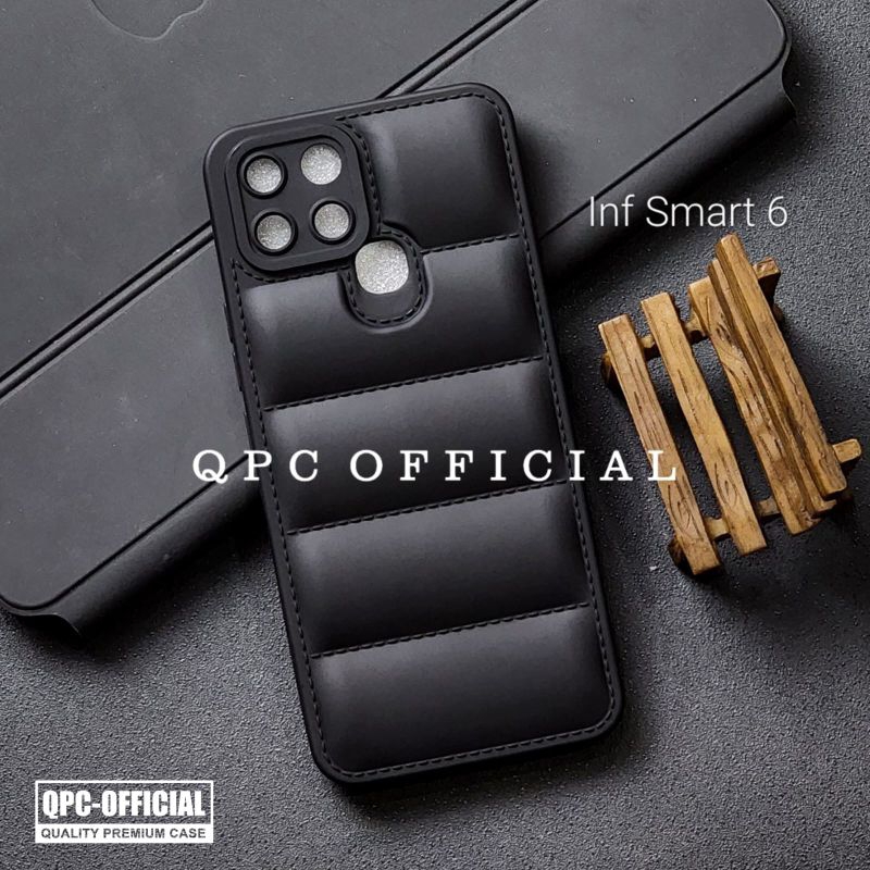 Infinix Smart 6 Infinix Smart 6 Plus Case Macaron Black Motif Bantal Case Jaket 3D Infinix Smart 6 I