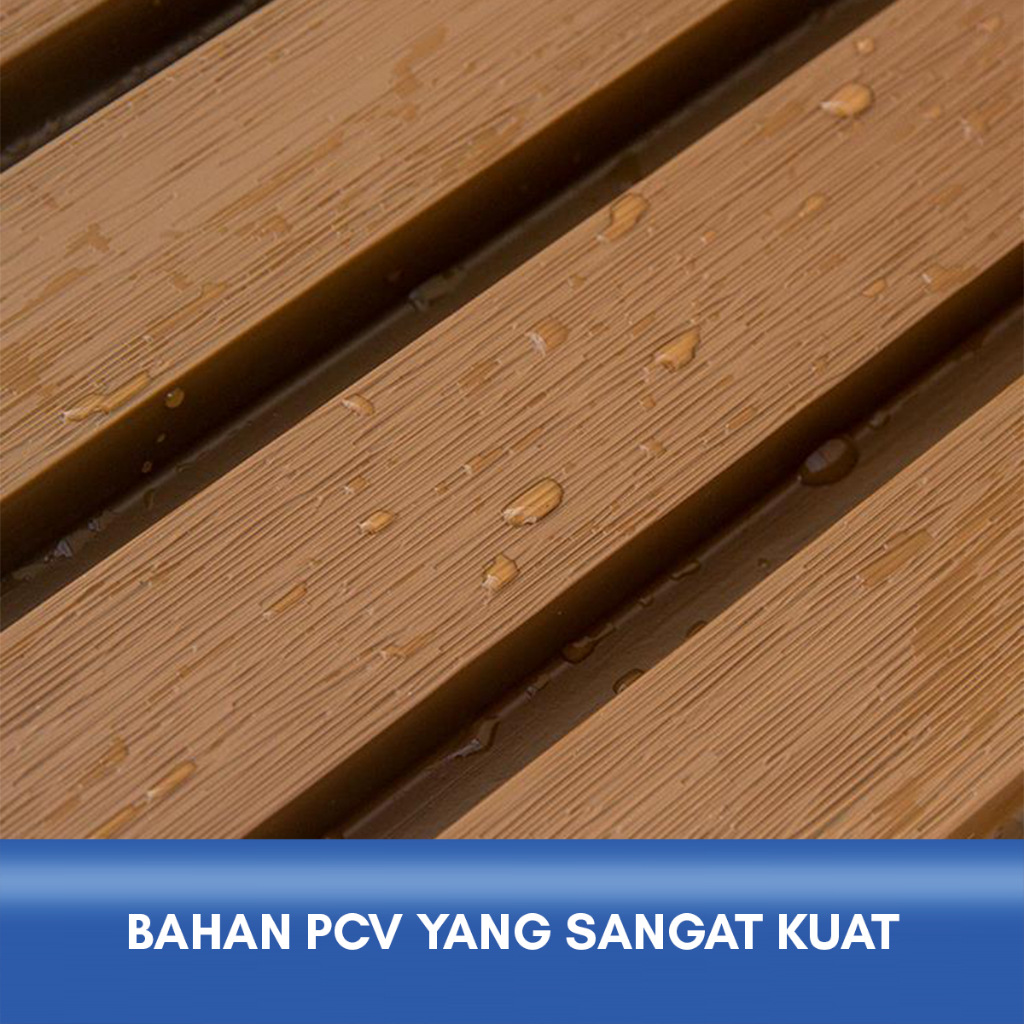 WALL WPC WOOD PANEL WALLPANEL WPC PVC KAYU DINDING UKURAN 16 x 145 CM KETEBALAN 18 MM
