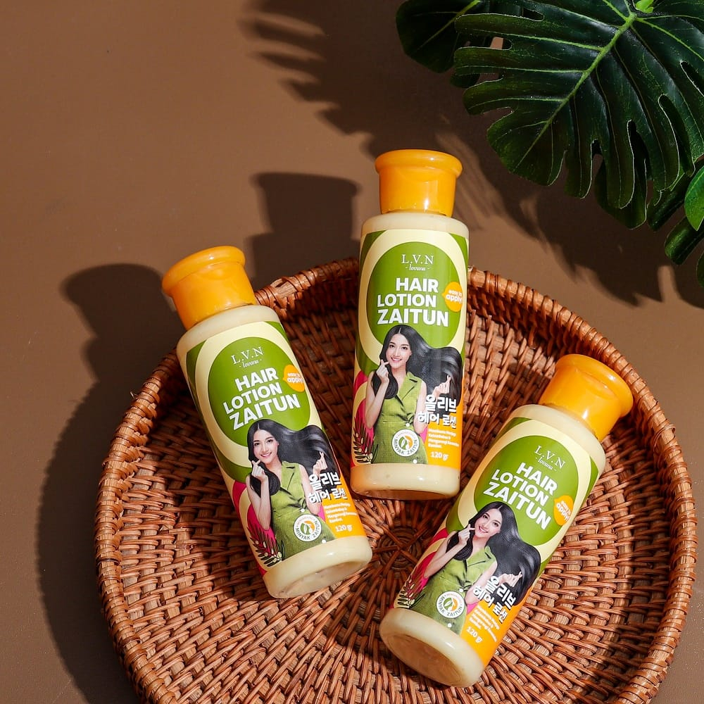 Lovana Hair Lotion Zaitun 120gr - Melembabkan &amp; Melembutkan Rambut