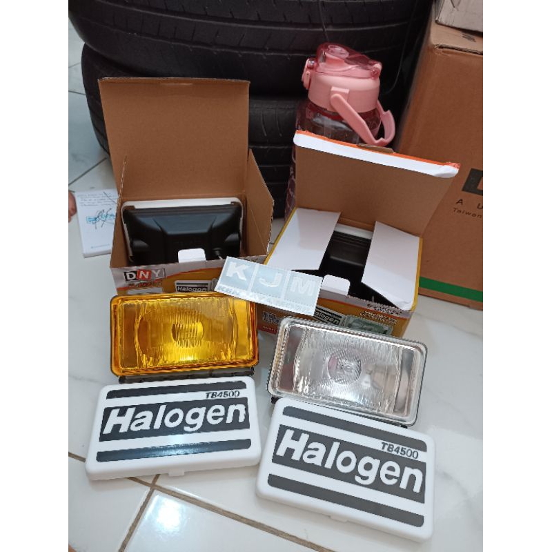 lampu tembak sorot kabut halogen rally look dny