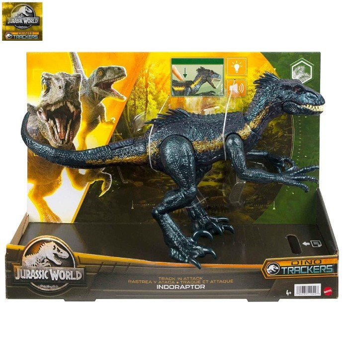 Jurassic World Dino Trackers Track N Attack Indoraptor Figure