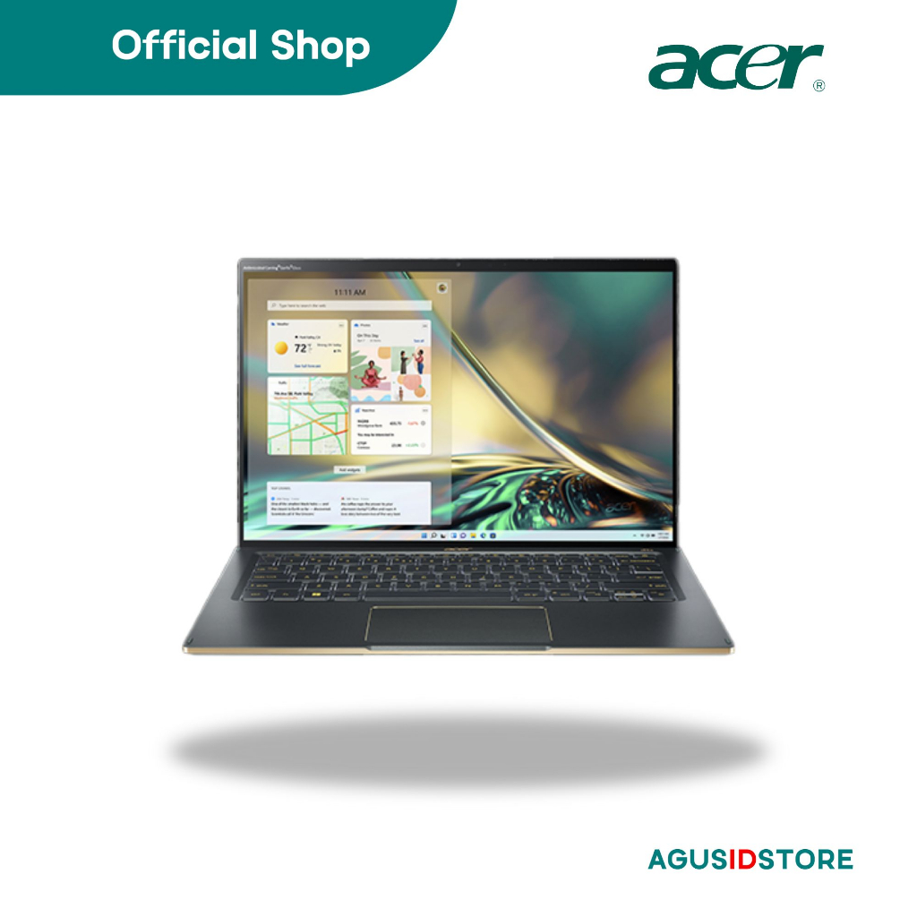 LAPTOP ACER SWIFT 5 CORE i5 1240P RAM 16GB 512GB SSD 14 INCH QHD IPS WINDOWS 11 OHS
