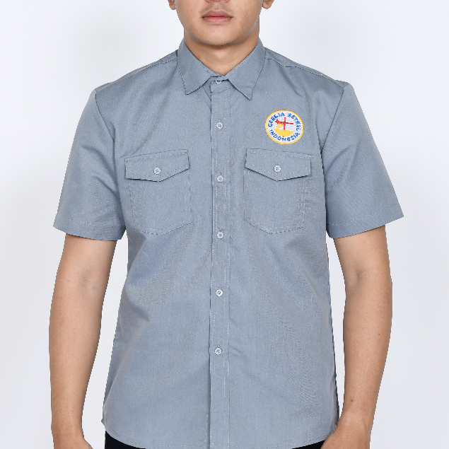 GBI - Kemeja Bordir - Cotton - Jos Miracle Bandung - Miracle - JMB