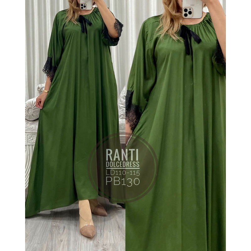 Daster Arab Dolce RANTI Home Dress Rayon Big Size