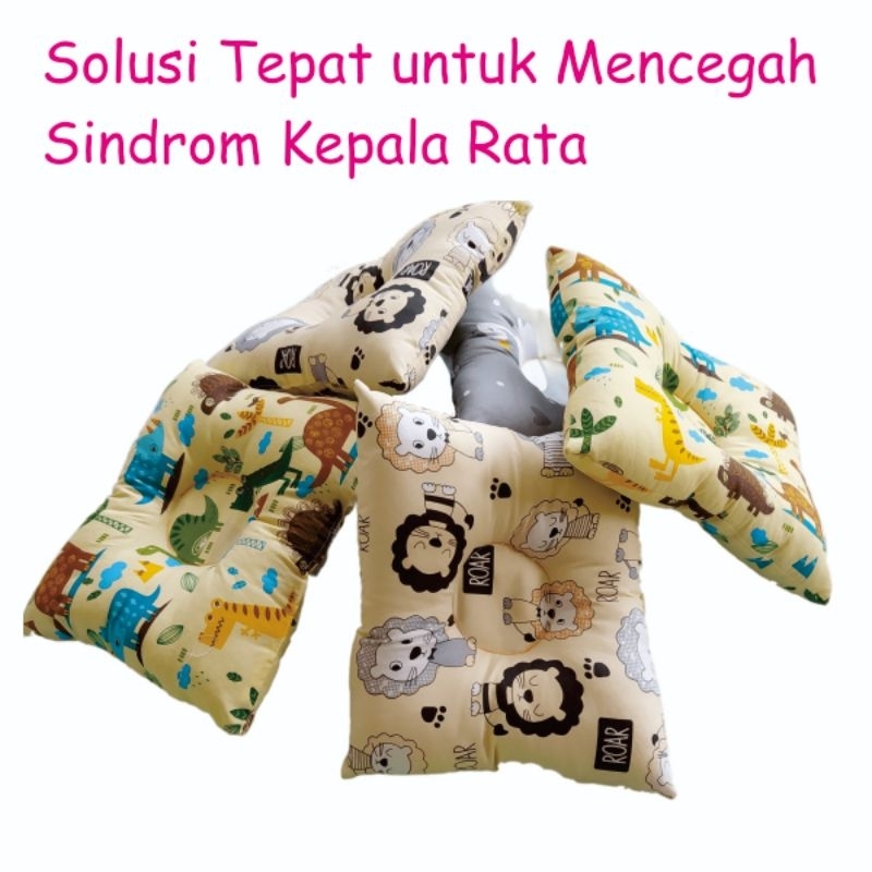 Bantal Peyang Bayi Baru Lahir Empuk Karakter