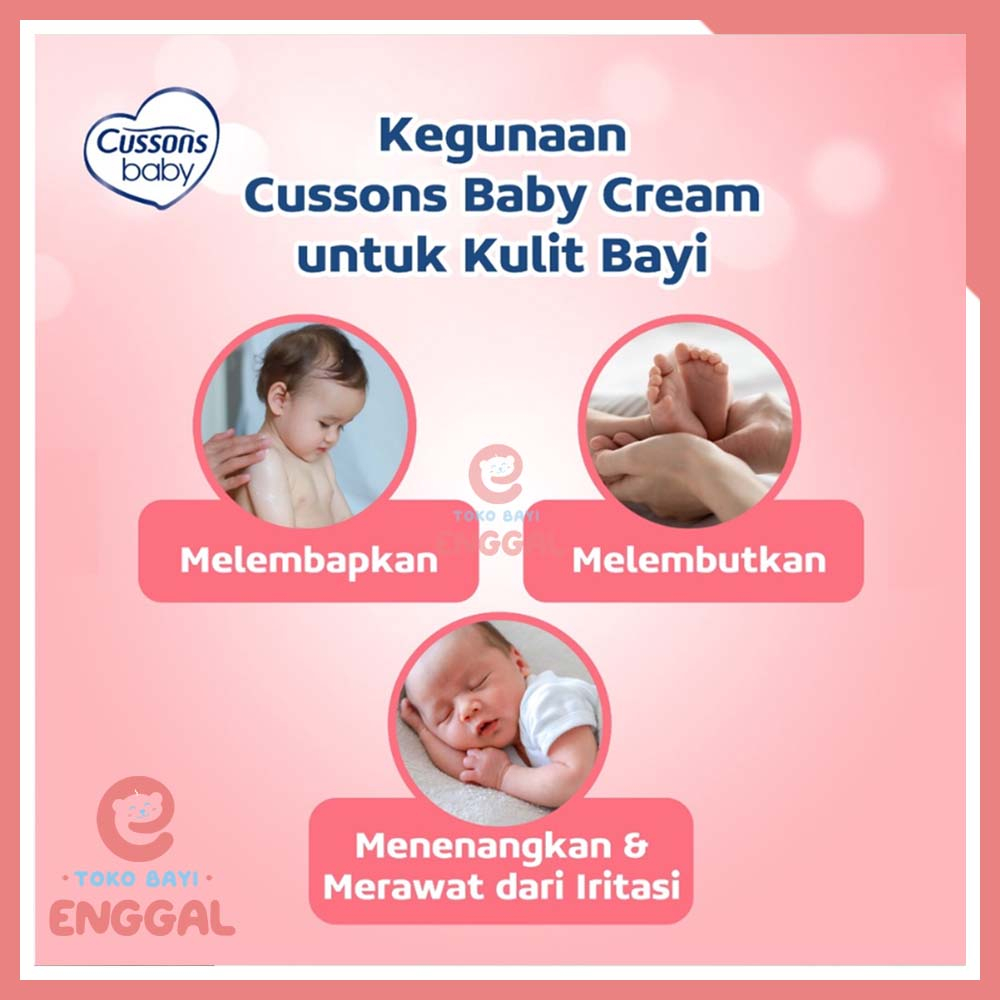 Cussons Baby Cream Mild &amp; Gentle , Soft &amp; Smooth , Fresh &amp; Nourish , Newborn 50gr 100gr