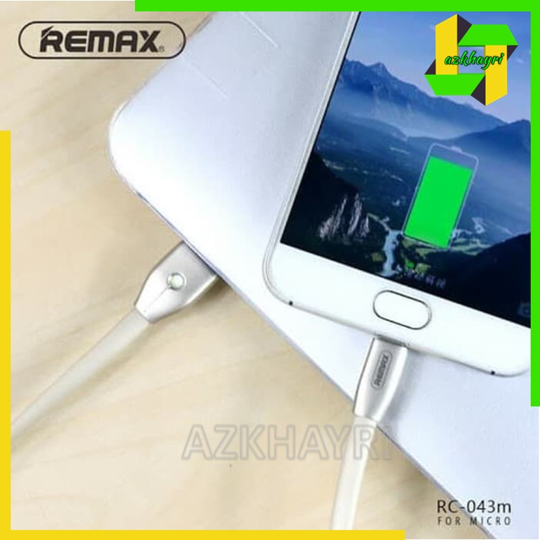 Remax Knight Kabel Data Charge Micro USB RC-043m Cas